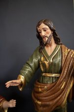 彩绘木雕-圣家（Holy Family）-多尺寸 - 图片 5