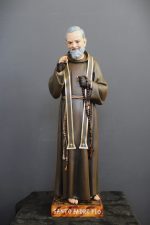 彩绘木雕-神父·庇护（Father Pius）-多尺寸 - 图片 2