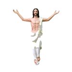 彩绘木雕-复活基督（Resurrected Christ）-多尺寸
