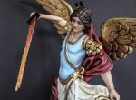 彩绘木雕-天使圣弥额尔（Angel St. Michael）-多尺寸 - 图片 3