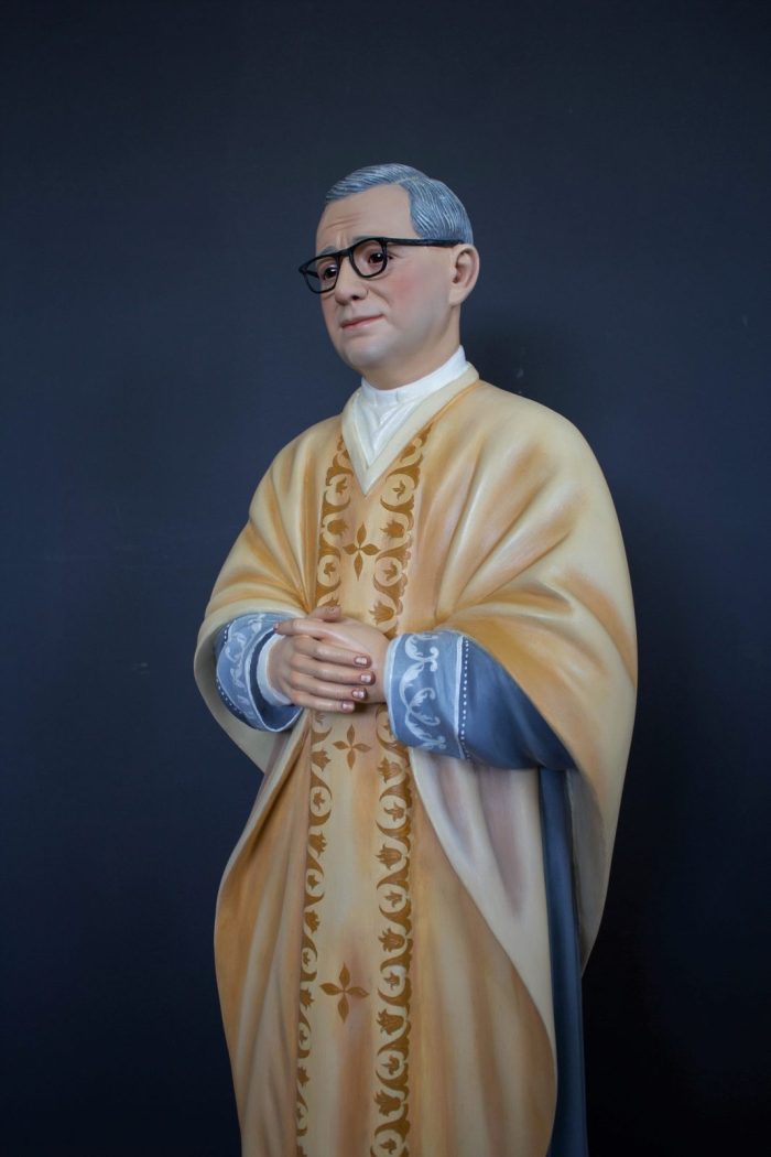 彩绘木雕-圣施礼华（Saint Joseph Maria Escriva）-多尺寸 - 图片 2