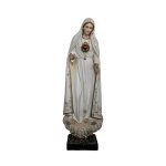 彩绘木雕-圣母圣心（Sacred Heart of Mary）-多尺寸