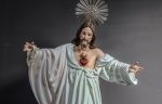 彩绘木雕-耶稣圣心（Sacred Heart of Jesus）-多尺寸 - 图片 3