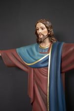 彩绘木雕-基督·国王（Christ the King）-多尺寸 - 图片 2