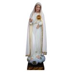 彩绘木雕-圣母圣心（Sacred Heart of Mary）-多尺寸