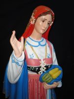 彩绘木雕-米尼奥圣母（Our Lady of Minho）-多尺寸 - 图片 2