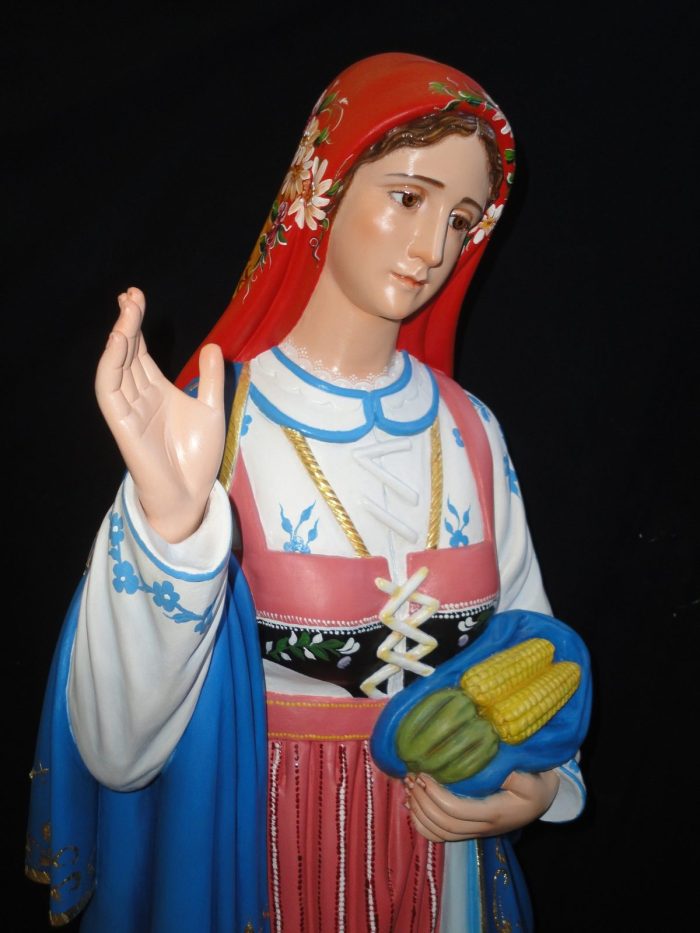彩绘木雕-米尼奥圣母（Our Lady of Minho）-多尺寸 - 图片 2