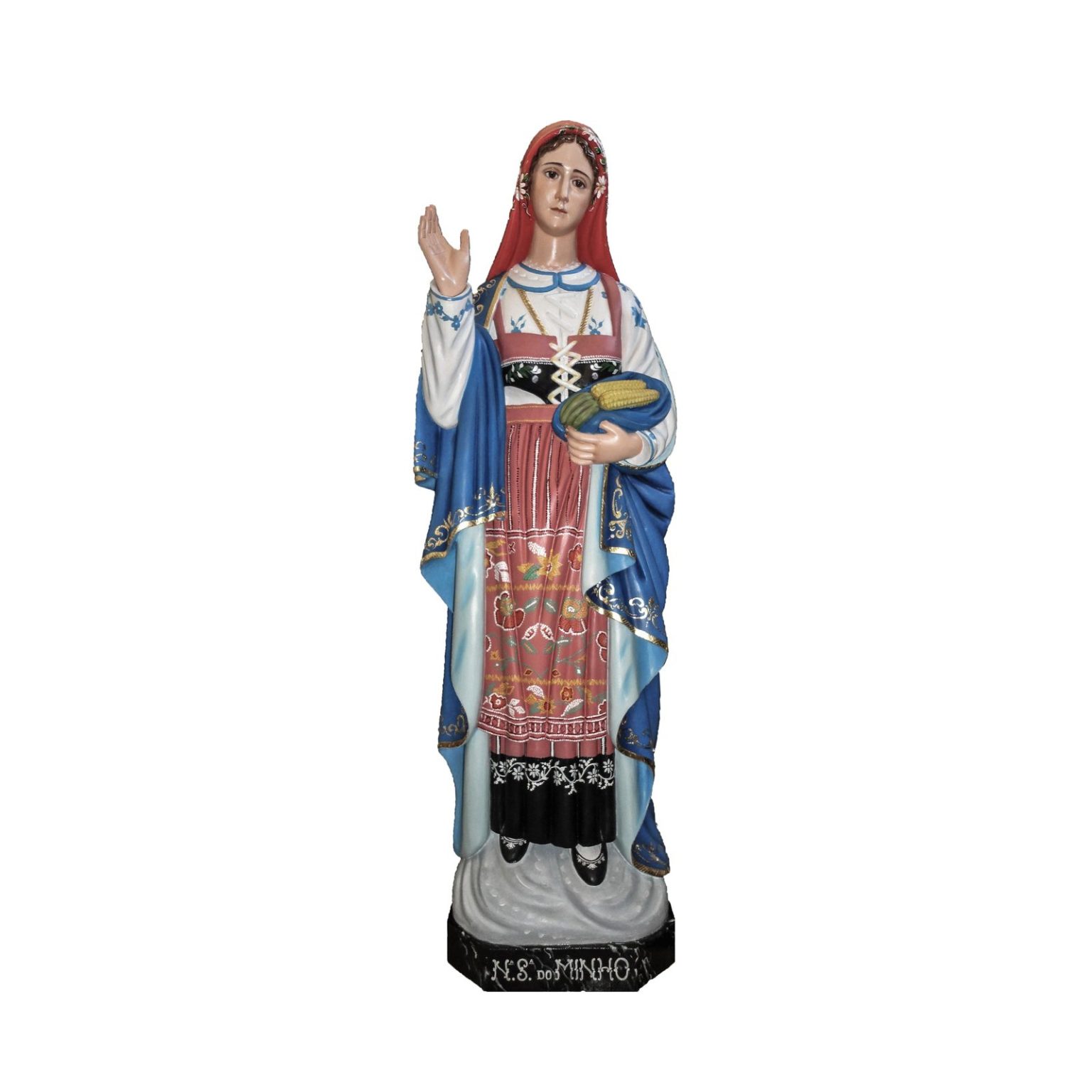 彩绘木雕-米尼奥圣母（Our Lady of Minho）-多尺寸