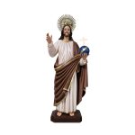 彩绘木雕-救世主基督（Christ the Savior）-多尺寸