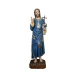 彩绘木雕-世界救世主基督（Christ the Savior of the World）-多尺寸
