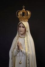 彩绘木雕-法蒂玛朝圣圣母（Our Lady of Fatima Pilgrim）-多尺寸 - 图片 2