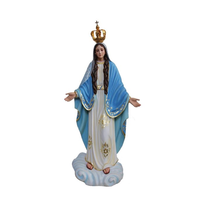 彩绘木雕-圣母玛利亚（Virgin Mary）-多尺寸