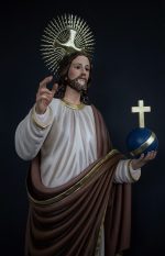彩绘木雕-救世主基督（Christ the Savior）-多尺寸 - 图片 2