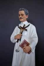 彩绘木雕-圣若瑟·莫斯卡蒂（Saint Joseph Moscati）-多尺寸 - 图片 2