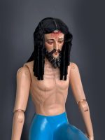 彩绘木雕-可活动式苦路耶稣（Lord of the Steps “Articulated”）-多尺寸 - 图片 2