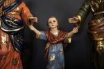 彩绘木雕-圣家（Holy Family）-多尺寸 - 图片 3