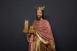 彩绘木雕-圣亨利（Saint Henry）-多尺寸 - 图片 3