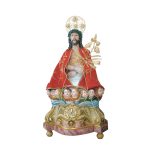 彩绘木雕-奇迹圣基督（Lord Holy Christ of Miracles）-多尺寸
