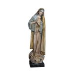 彩绘木雕-法蒂玛圣母（Our Lady of Fatima）-多尺寸