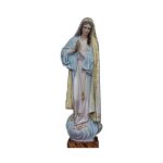 彩绘木雕-法蒂玛圣母（Our Lady of Fatima）-多尺寸