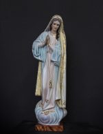彩绘木雕-法蒂玛圣母（Our Lady of Fatima）-多尺寸 - 图片 2