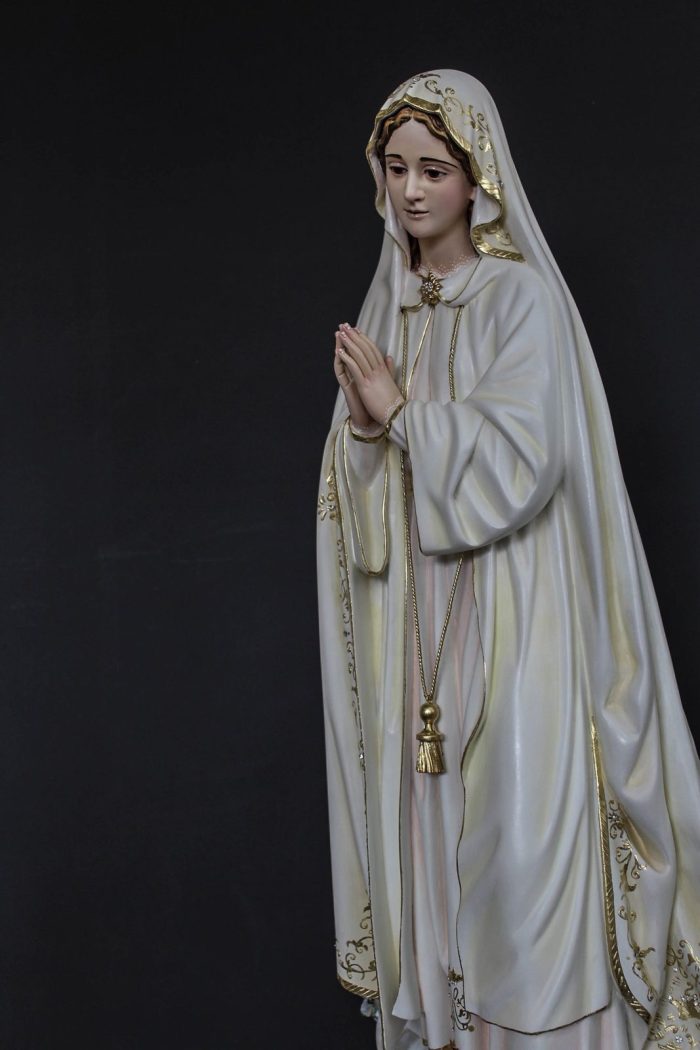彩绘木雕-霍尔莫克法蒂玛圣母（Our Lady of Fatima Hoalmoak）-多尺寸 - 图片 4