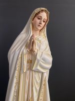 彩绘木雕-蓬塔法蒂玛圣母（Our Lady of Fatima of Ponta）-多尺寸 - 图片 2
