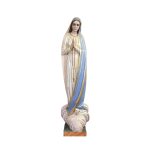 彩绘木雕-造型法蒂玛圣母（Stylized Our Lady of Fatima）-多尺寸