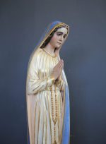 彩绘木雕-造型法蒂玛圣母（Stylized Our Lady of Fatima）-多尺寸 - 图片 2