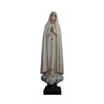 彩绘木雕-法蒂玛朝圣圣母（Our Lady of Fatima Pilgrim）-多尺寸
