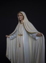 彩绘木雕-法蒂玛朝圣圣母（Our Lady of Fatima Pilgrim）-多尺寸 - 图片 2
