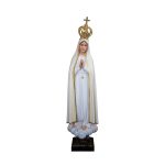 彩绘木雕-法蒂玛朝圣圣母（Our Lady of Fatima Pilgrim）-多尺寸