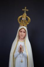 彩绘木雕-法蒂玛朝圣圣母（Our Lady of Fatima Pilgrim）-多尺寸 - 图片 2