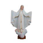 彩绘木雕-法蒂玛朝圣圣母（Our Lady of Fatima Pilgrim）-多尺寸