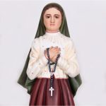 彩绘木雕-圣雅辛达（Saint Jacinta）-多尺寸 - 图片 2