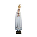 彩绘木雕-圣母圣心（Sacred Heart of Mary）-多尺寸