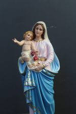 彩绘木雕-圣母·喜乐（Our Lady of Joy）-多尺寸 - 图片 2