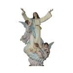 彩绘木雕-圣母升天（Our Lady of the Assumption）-多尺寸