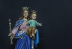 彩绘木雕-助佑之母（Our Lady Help of Christians）-多尺寸 - 图片 2