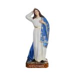 彩绘木雕-头戴冠冕的圣母（Our Lady of the Head）-多尺寸