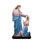 彩绘木雕-圣母·卡拉瓦乔（Our Lady of Caravaggio）-多尺寸