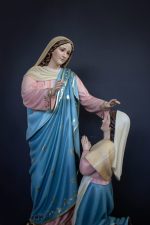 彩绘木雕-圣母·卡拉瓦乔（Our Lady of Caravaggio）-多尺寸 - 图片 2