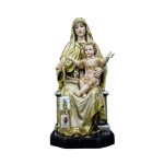 彩绘木雕-圣母·加尔默罗山（Our Lady of Mount Carmel）-多尺寸
