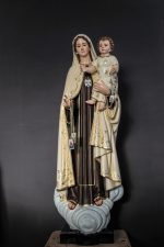 彩绘木雕-圣母·加尔默罗山（Our Lady of Mount Carmel）-多尺寸 - 图片 2