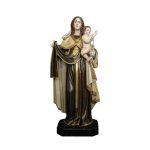 彩绘木雕-圣母·加尔默罗山（Our Lady of Mount Carmel）-多尺寸