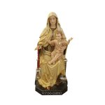彩绘木雕-圣母·加尔默罗山（Our Lady of Mount Carmel）-多尺寸