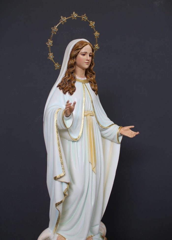 彩绘木雕-圣母·尚皮翁（Our Lady of Champion）-多尺寸 - 图片 2
