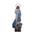 彩绘木雕-圣母无染原罪（Our Lady of the Conception）-多尺寸