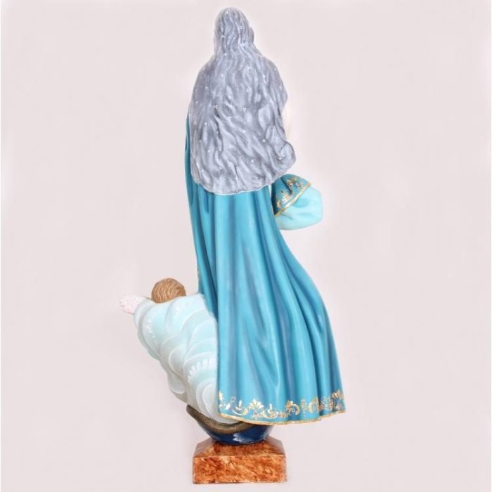 彩绘木雕-圣母无染原罪（Our Lady of the Conception）-多尺寸 - 图片 3