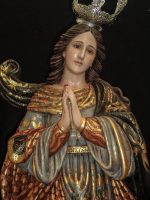 彩绘木雕-圣母无染原罪（Our Lady of the Conception）-多尺寸 - 图片 2
